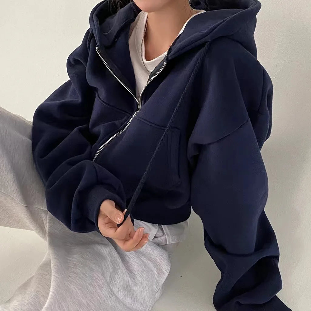 Autumn/Winter Y2K Hooded Hoodies